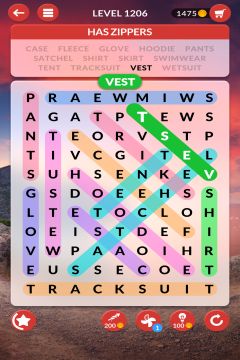 wordscapes search level 1206