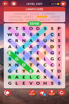 wordscapes search level 1207
