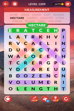 wordscapes search level 1209