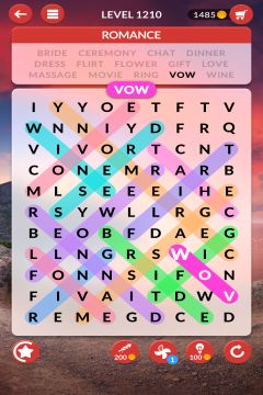 wordscapes search level 1210
