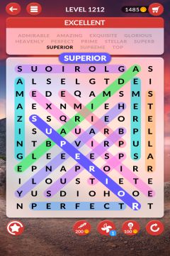 wordscapes search level 1212