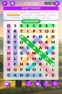 wordscapes search level 1213