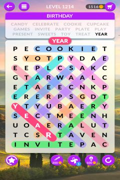 wordscapes search level 1214