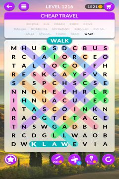 wordscapes search level 1216