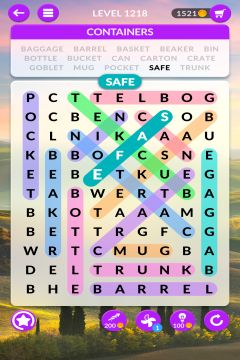 wordscapes search level 1218