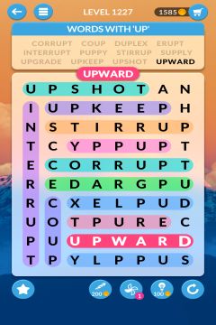 wordscapes search level 1227