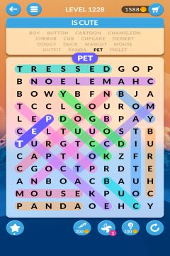 wordscapes search level 1228