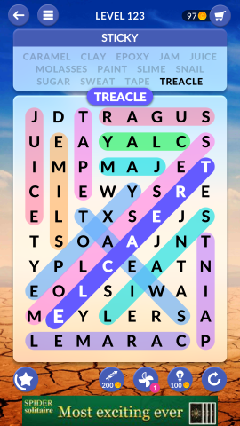 wordscapes search level 123