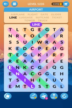 wordscapes search level 1235