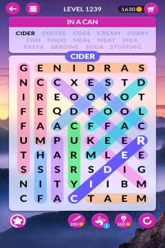 wordscapes search level 1239