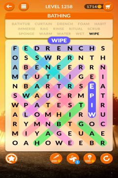 wordscapes search level 1258