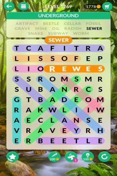 wordscapes search level 1269