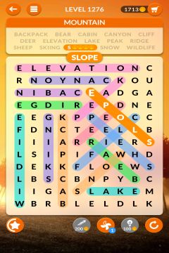 wordscapes search level 1276