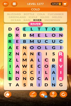 wordscapes search level 1277