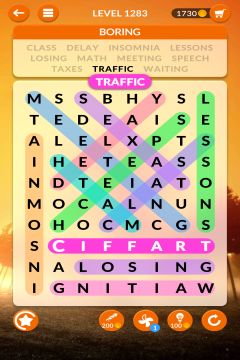 wordscapes search level 1283