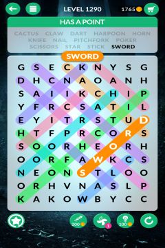 wordscapes search level 1290
