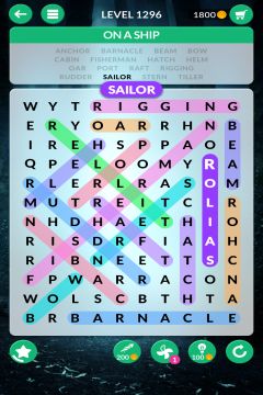 wordscapes search level 1296