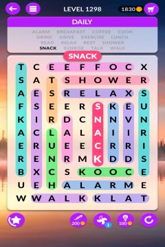 wordscapes search level 1298