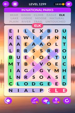wordscapes search level 1299