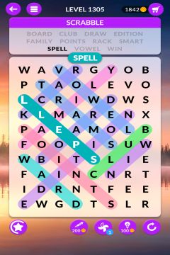 wordscapes search level 1305