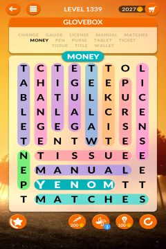 wordscapes search level 1339