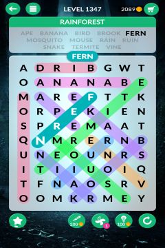 wordscapes search level 1347