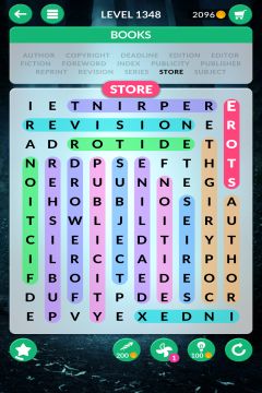 wordscapes search level 1348