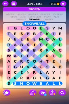 wordscapes search level 1358