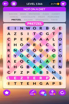 wordscapes search level 1366