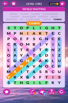 wordscapes search level 1382