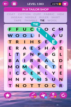 wordscapes search level 1383