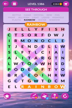 wordscapes search level 1386