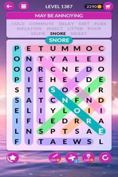 wordscapes search level 1387