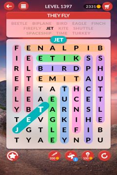 wordscapes search level 1397