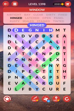 wordscapes search level 1398