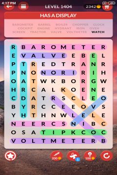 wordscapes search level 1404