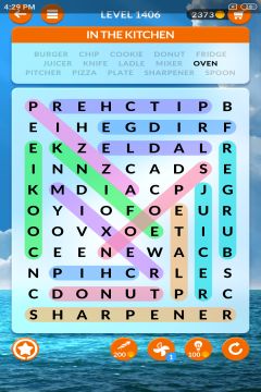 wordscapes search level 1406