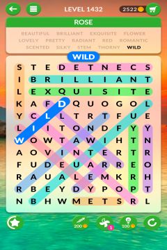 wordscapes search level 1432