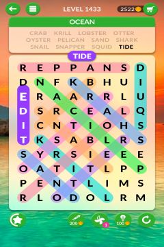 wordscapes search level 1433