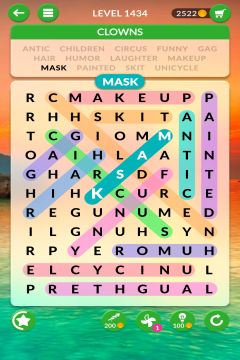 wordscapes search level 1434