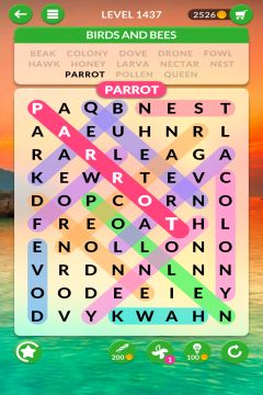 wordscapes search level 1437