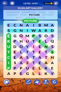 wordscapes search level 1443