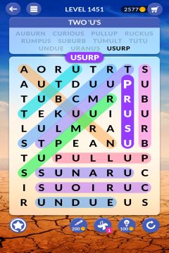 wordscapes search level 1451