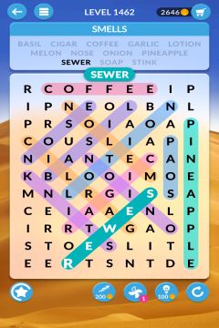 wordscapes search level 1462