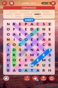 wordscapes search level 1467