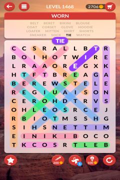wordscapes search level 1468