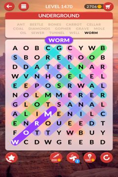 wordscapes search level 1470