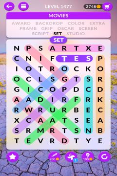 wordscapes search level 1477