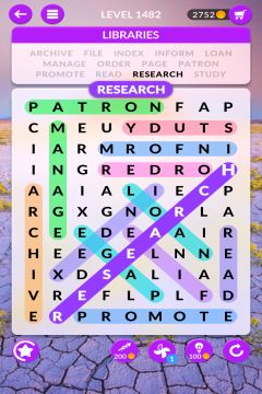 wordscapes search level 1482