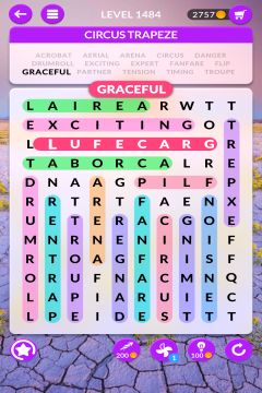 wordscapes search level 1484